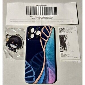 Honkai Rail Star Phone Case iPhone 13 Pro Max 6.7" Bonus Keychain Ruan Mei NEW